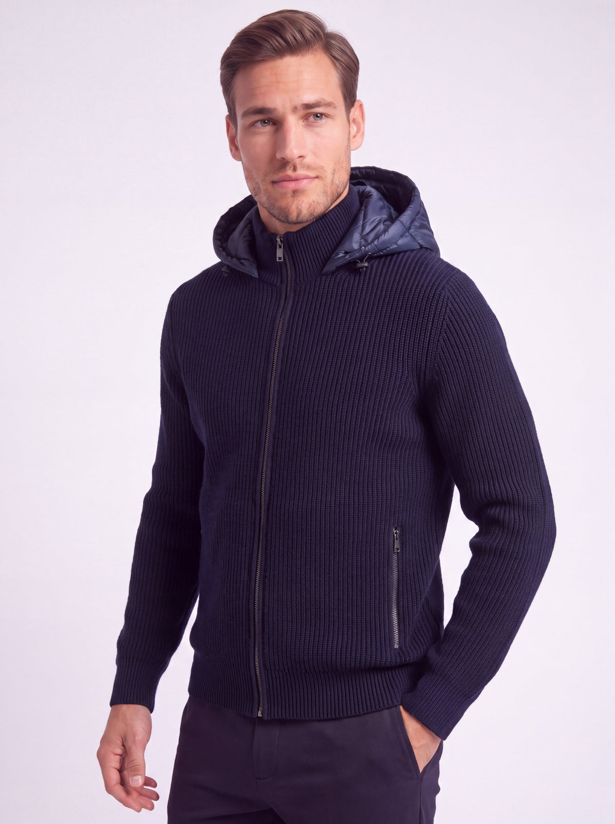 Phantom Cardigan Navy