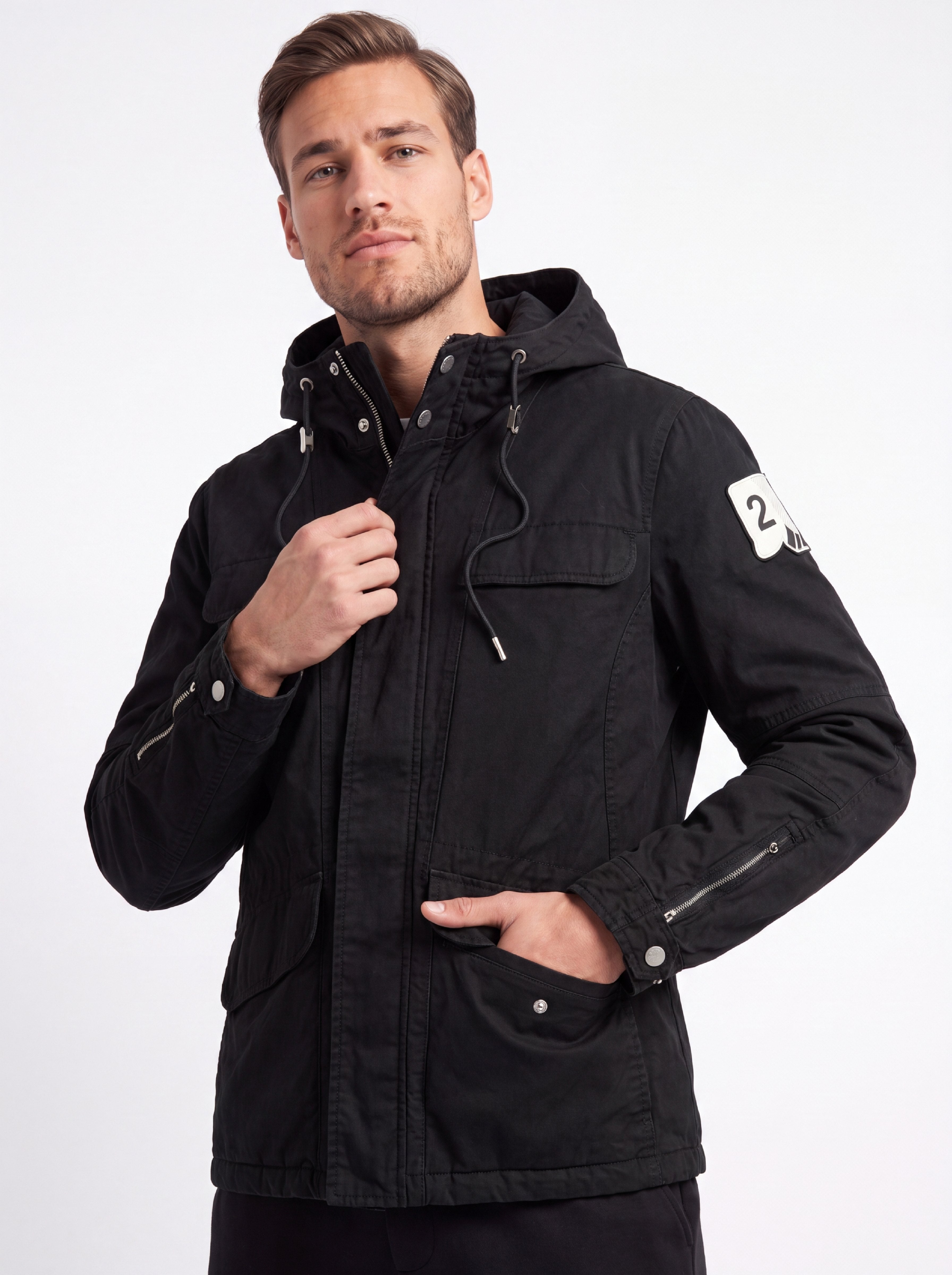 Harmony Field Jacket Black