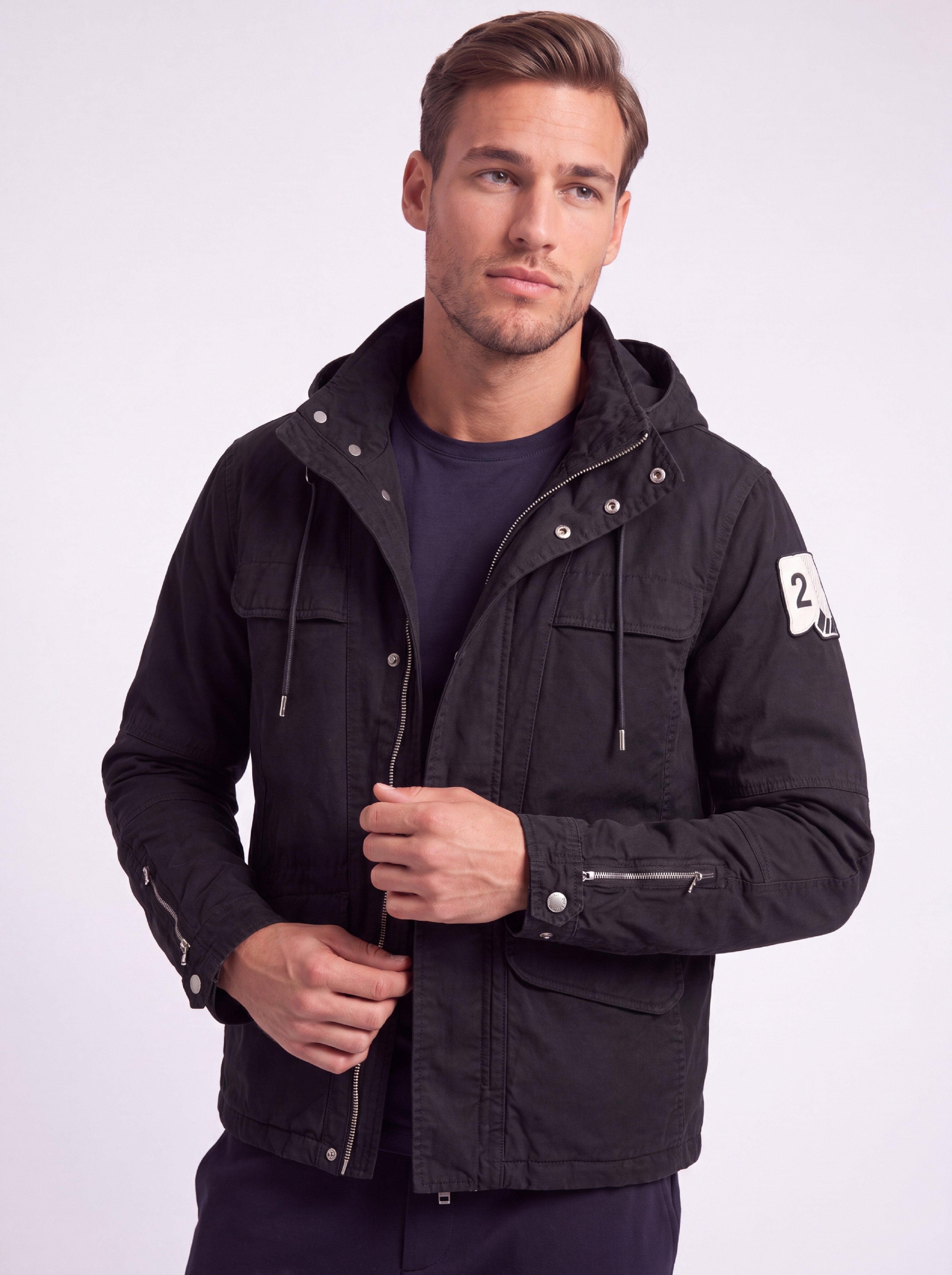 Harmony Field Jacket Black