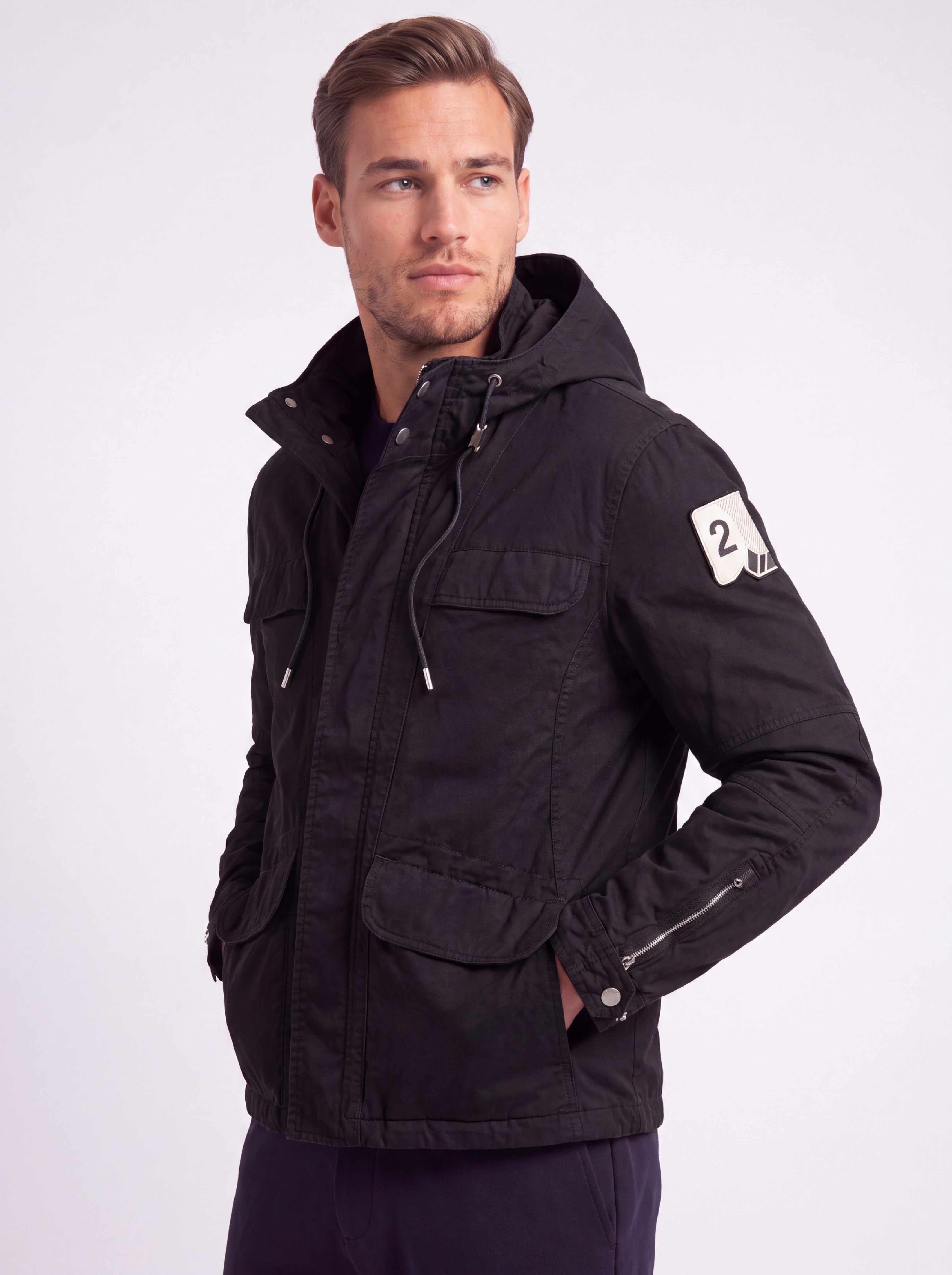 Harmony Field Jacket Black