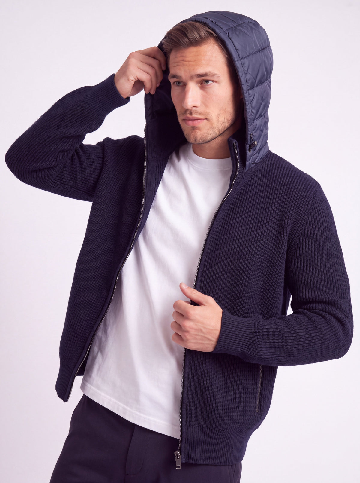 Phantom Cardigan Navy
