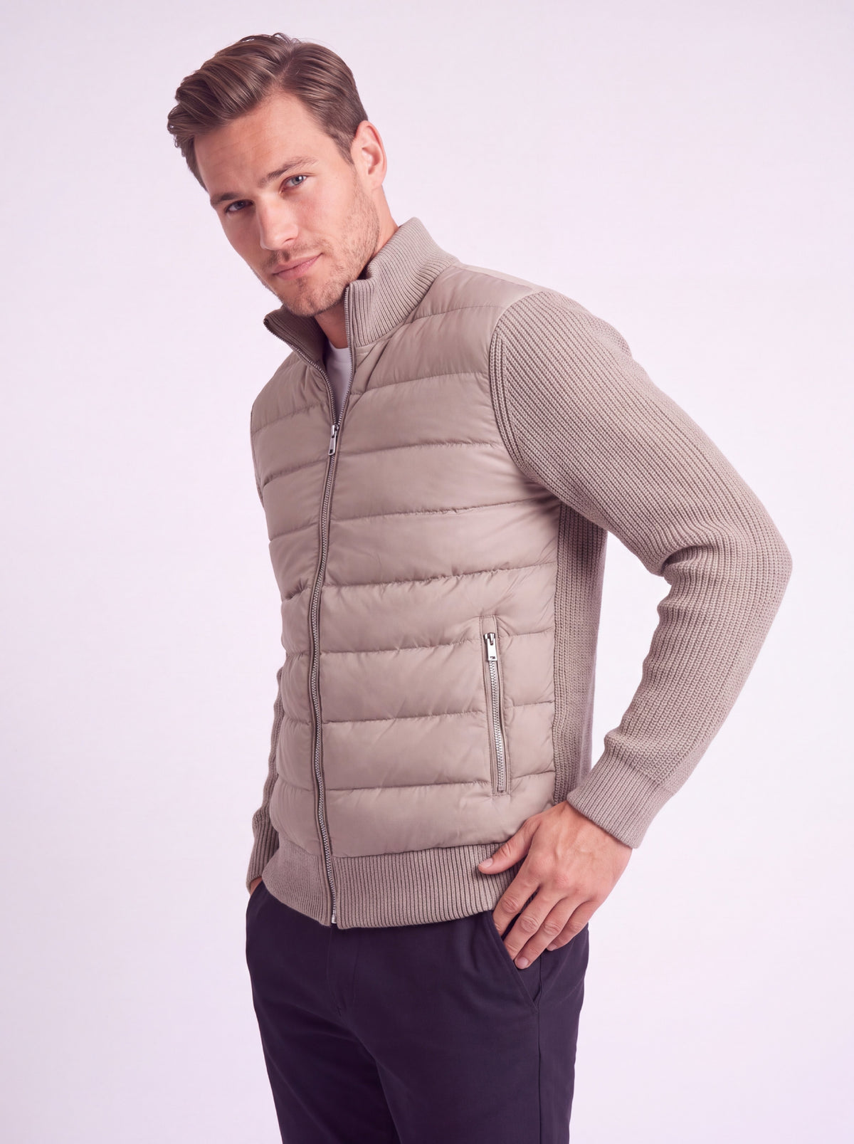 Regular Cardigan Sand