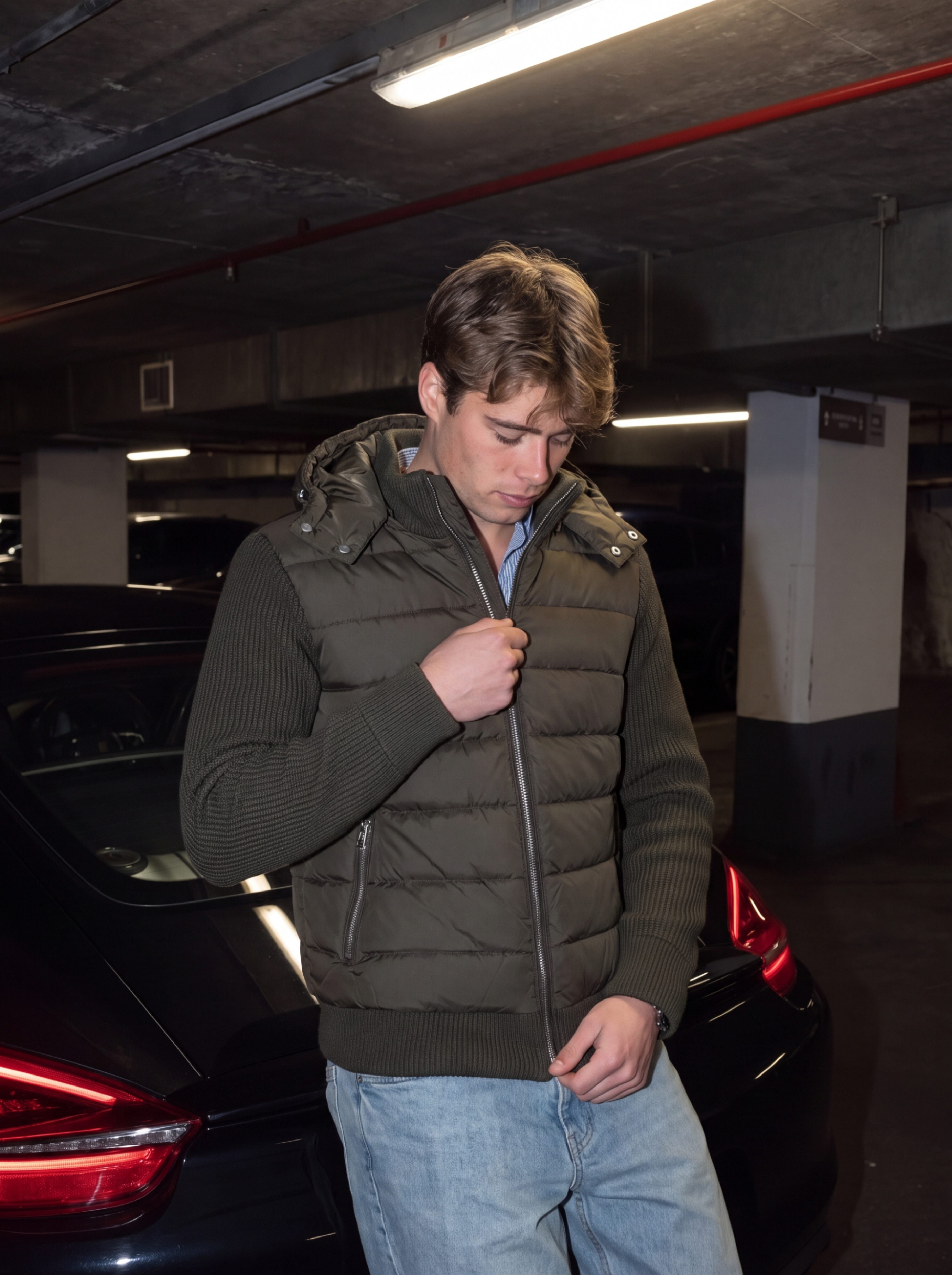 Mont Blanc Cardigan Olive