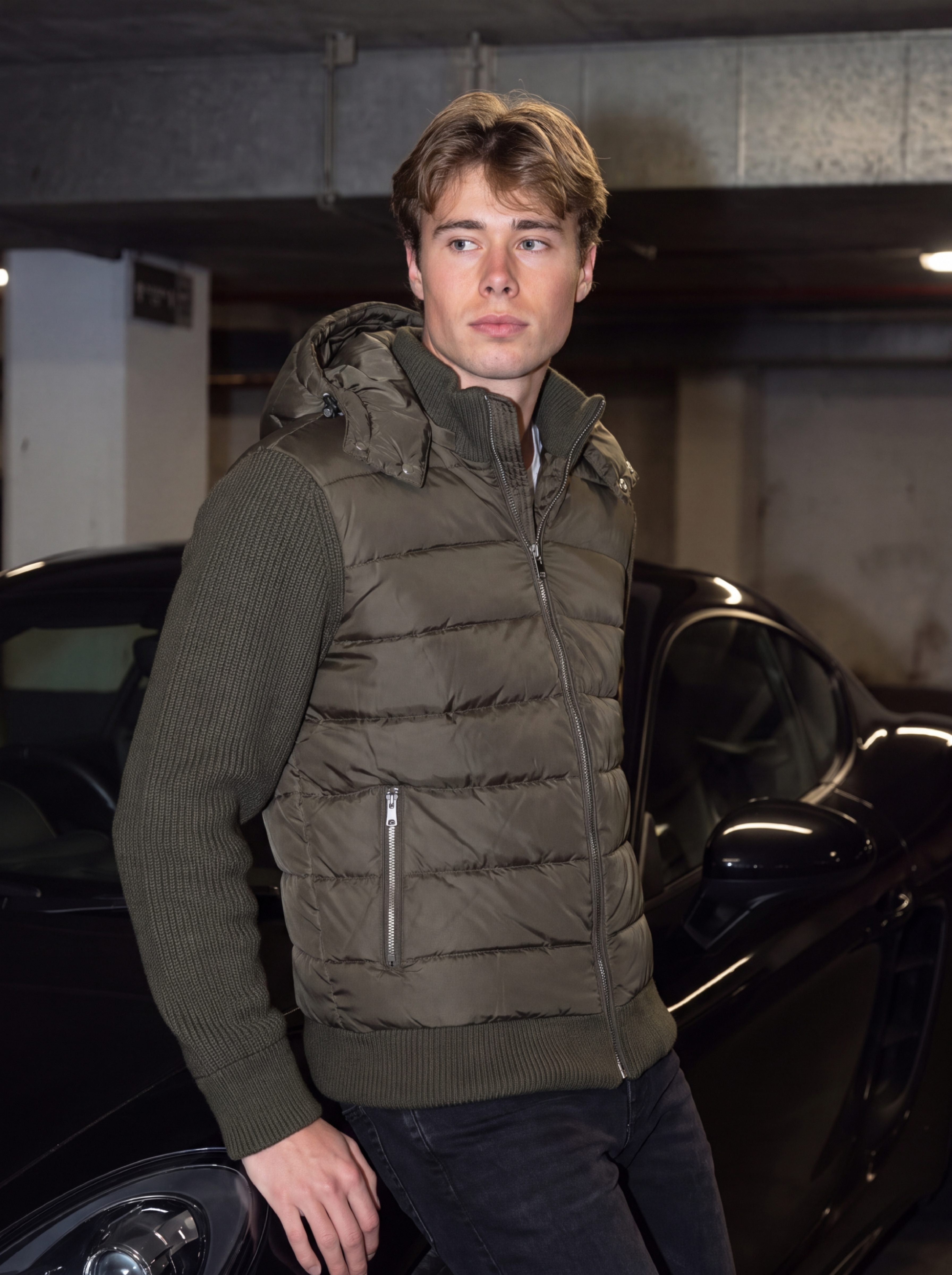 Mont Blanc Cardigan Olive